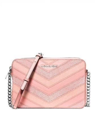 michael michael kors jet set chevron large east west crossbody|east WestJet crossbody.